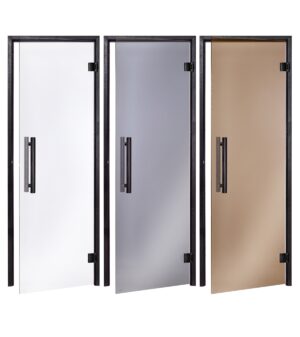 Doors for sauna AD BLACK SAUNA DOORS