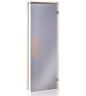 Doors for sauna AD NATURAL SAUNA DOOR, ASPEN, GRAY, 70x190cm AD NATURAL SAUNA DOORS