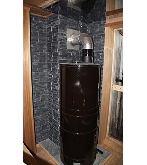 AITO Sauna Stoves SAUNA WOODBURNING STOVE AITO AK-47, STONES INCLUDED AITO AK-47 TUNNEL, STONES INCLUDED