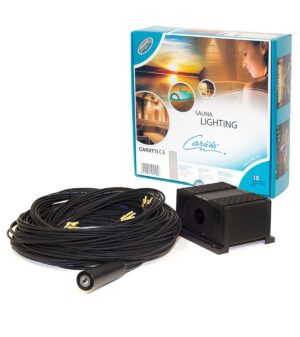 Fiber optic lighting for hammam Steam sauna lightning Steam sauna LED light CARIITTI STEAM SAUNA LIGHTING SETS VPAC-1530-N221