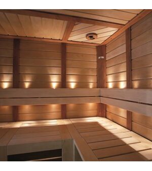 Fiber optic lighting for sauna CARIITTI SAUNA SEAT SET