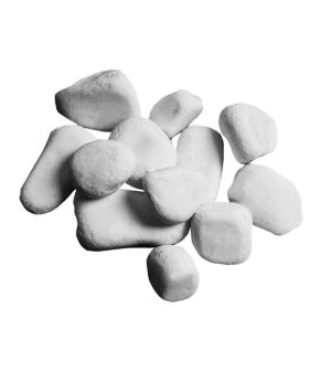 Sauna stones Sauna stones Sauna stones DECORATIVE SAUNA STONES 5-10 cm, WHITE DECORATIVE SAUNA STONES 5-10 cm, WHITE