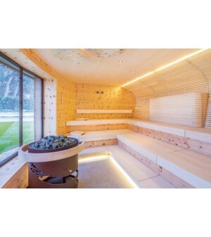 Additional sauna equipments EOS ZEUS S/L SAFETY RAILING 360°, WALNUT, 947093 EOS ZEUS S/L SAFETY RAILING 360°