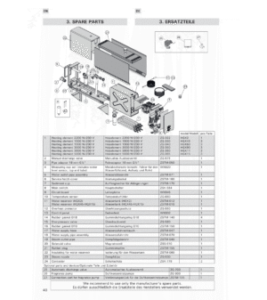 Steam spare parts HARVIA HGX/HGP PLUG, ZSTM-155