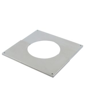 Smoke pipes DECORATIVE COVER, STAINLESS STEEL, Ø115MM-120MM