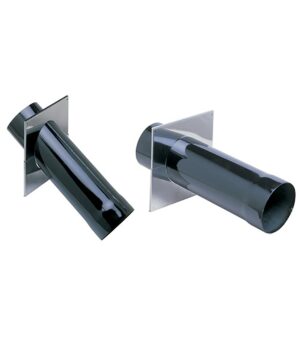 Smoke pipes DECORATIVE COVER, STAINLESS STEEL, Ø115MM-120MM