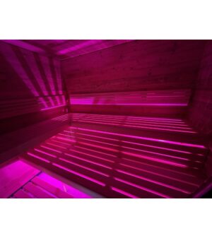 Sauna LED light SAUFLEX 100W RGB LED FLOODLIGHT IP65, WITH CONTROL UNIT SAUFLEX RGB LED FLOODLIGHT IP65, WITH CONTROL UNIT