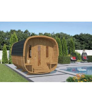 SAUNAINTER Sauna Outdoor SAUNA HOUSE ICON 400