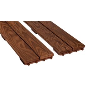 Outdoor materials THERMO PINE TERRACE WOOD QUICK DECK 31x199x795mm THERMO ASH TERRACE WOOD QUICK DECK 31x199x795mm