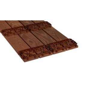 Outdoor materials THERMO PINE TERRACE WOOD QUICK DECK 31x199x795mm THERMO ASH TERRACE WOOD QUICK DECK 31x199x795mm