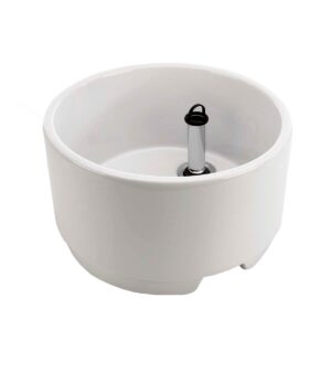 Foot baths ELIGA FOOT BATH, ROUND, SANITARY CERAMIC ELIGA FOOT BATH, ROUND