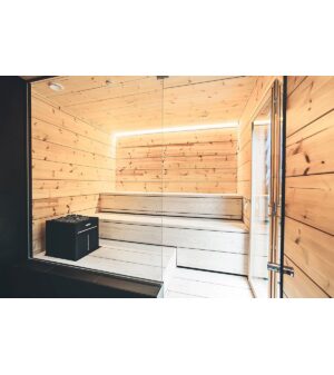 Sauna LED light Steam sauna LED light Steam sauna lightning SAUFLEX LED -MILK- SET 12 W / 1 M / 60 LED