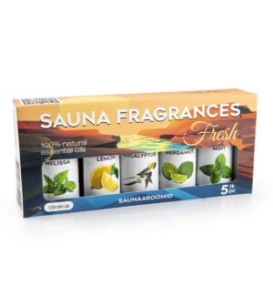 Sauna buying Essential Oil Collection 5x15ml, Sunset