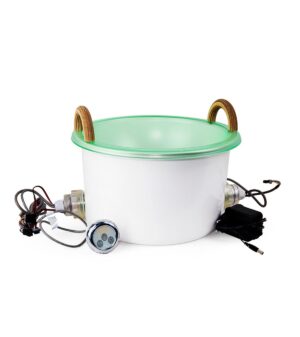 Sauna LED light SAUFLEX SAUNA PAIL WITH RGB LED ILLUMINATION 5L