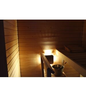 Sauna LED light Sauna lamps SAUNA LED LIGHT BIRRA, QUADRANGULAR, LIGHT-DARK SAUNA LED LIGHT BIRRA, QUADRANGULAR