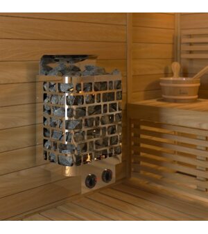 SAWOTEC Sauna heaters ELECTRIC SAUNA HEATER SAWOTEC KRIO KRI-60NB-P, 6,0kW, WITH BUILT-IN CONTROL SAWOTEC KRIO