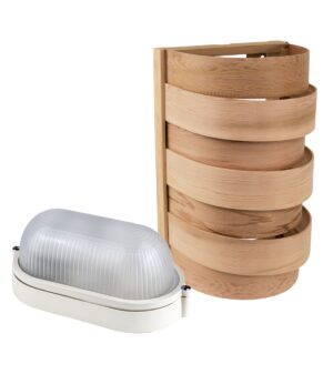 Sauna lamps SAWO LAMP AND LATTICE SET 917-D, CEDAR