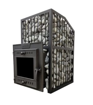 SUMMIT Sauna Stoves SAUNA WOODBURNING SUMMIT EXTENDED W/ STONE CAGE SUMMIT EXTENDED W/ STONE CAGE