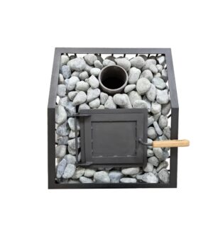 SUMMIT Sauna Stoves SAUNA WOODBURNING SUMMIT EXTENDED W/ STONE CAGE SUMMIT EXTENDED W/ STONE CAGE